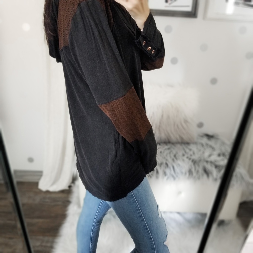 Last1️⃣ Vintage Wash Super Soft Hoodie Top Slouchy Oversized Spring Pullover - Picture 7 of 10